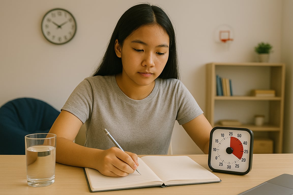  Teens thrive with short, focused sessions. The Pomodoro Technique keeps them sharp without burnout.