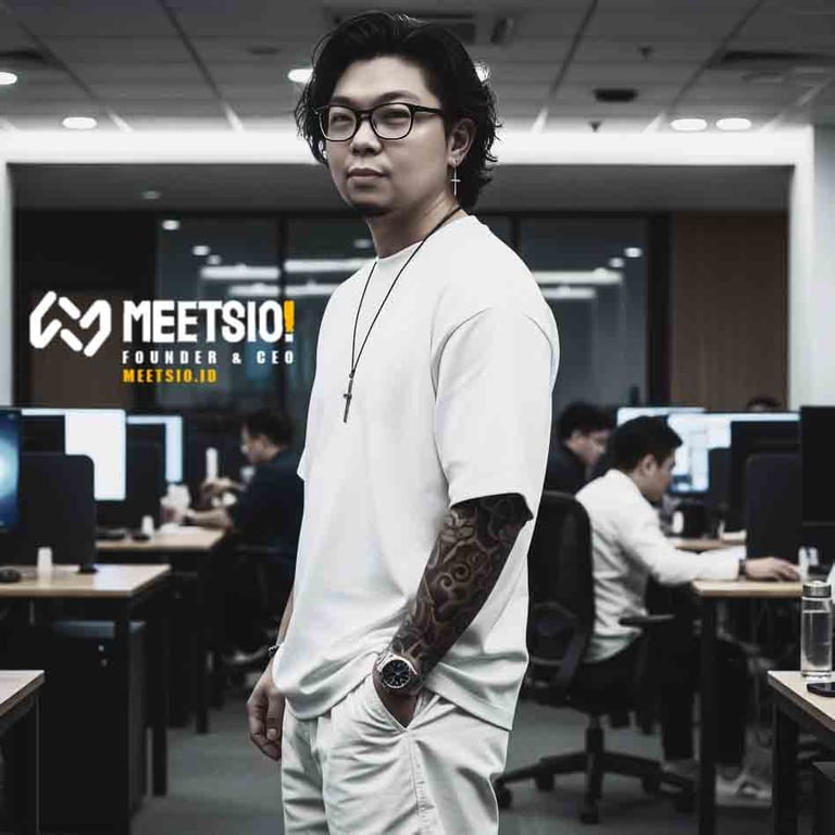 Andhika Wijaya Kurniawan, Founder Social Media Commerce #1 Indonesia, Meetsio.id