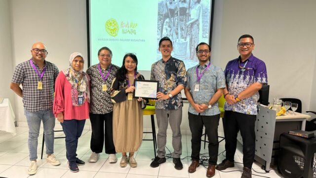 Certificated was given to Nusa Gastronomy Foundation