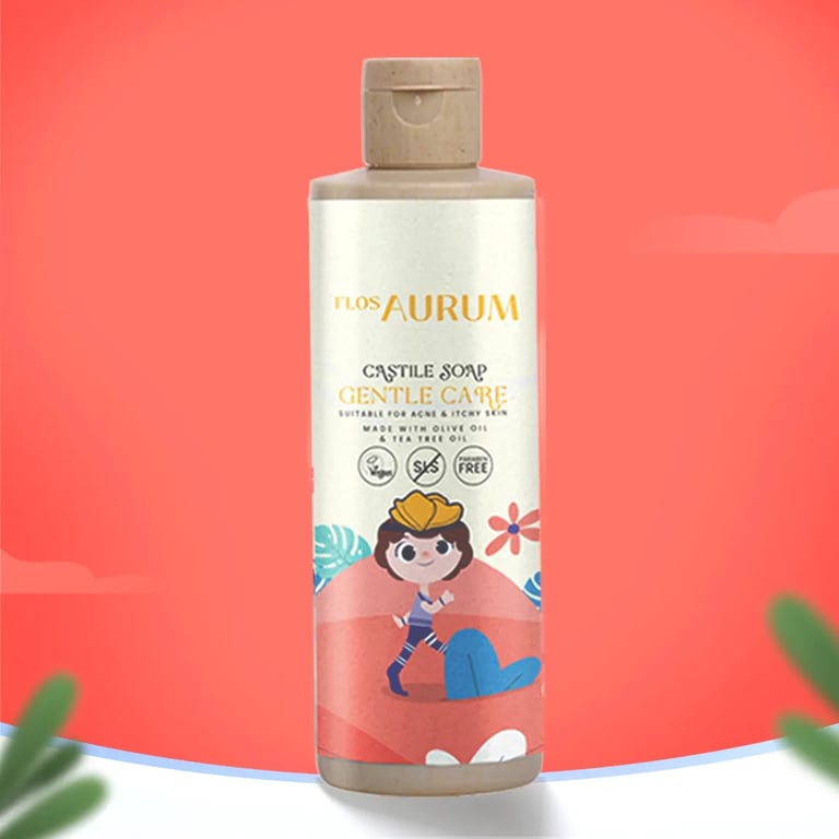 Flos Aurum Gentle Care Castile Soap 