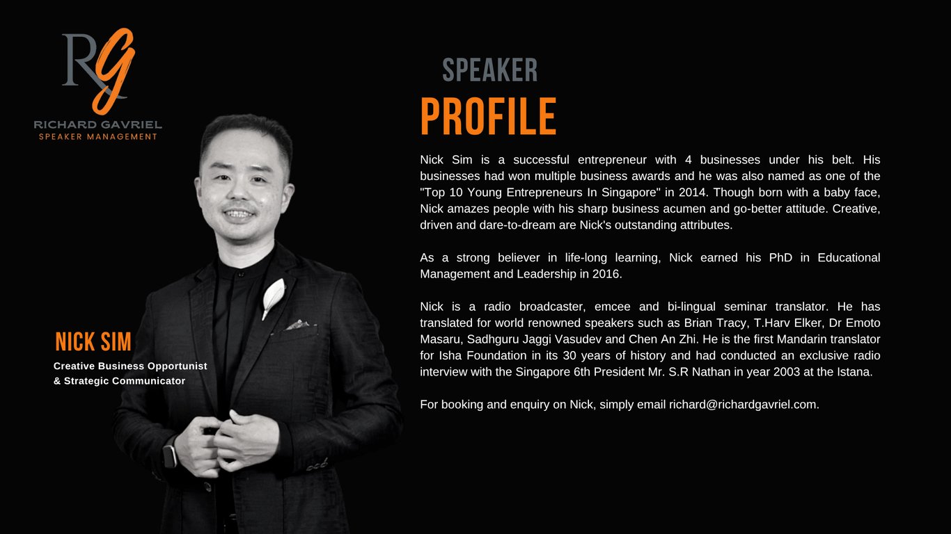 Speaker Profile: Nick Sim