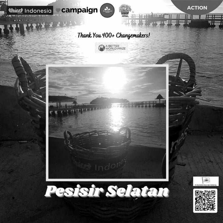 WateryNation berkontribusi dalam Memberikan Tempat Sampah (Sumber: Dok. WateryNation)