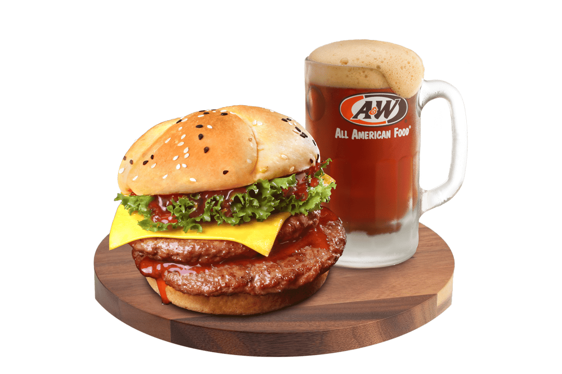 Double Beef Buldak Burger & RB