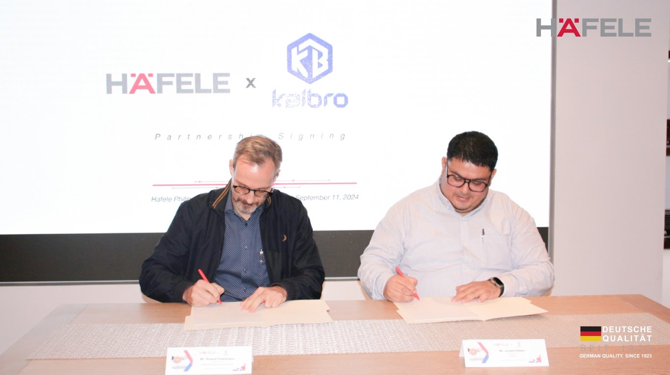 Häfele Philippines & Kalbro Trading Forge Strategic Partnership