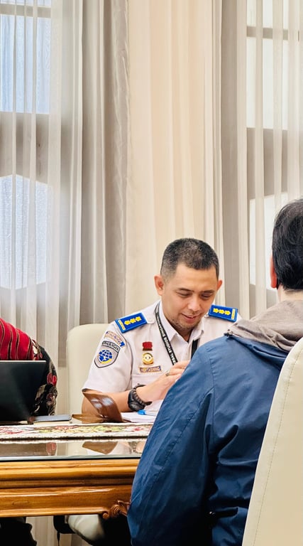 Bram Hertasning, Kepala Bidang Kebijakan Transportasi Perkotaan Badan Kebijakan Transportasi, Kementerian Perhubungan RI.