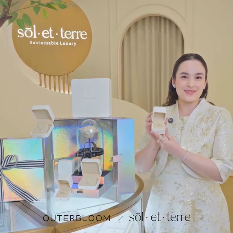Chelsea Islan mengumumkan kolaborasi Sōl et Terre dengan Outerbloom