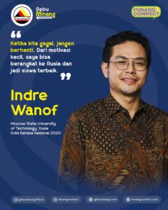 M. Indre Wanof – Moscow State University of Technology (Rusia), Duta Bahasa Nasional 2020