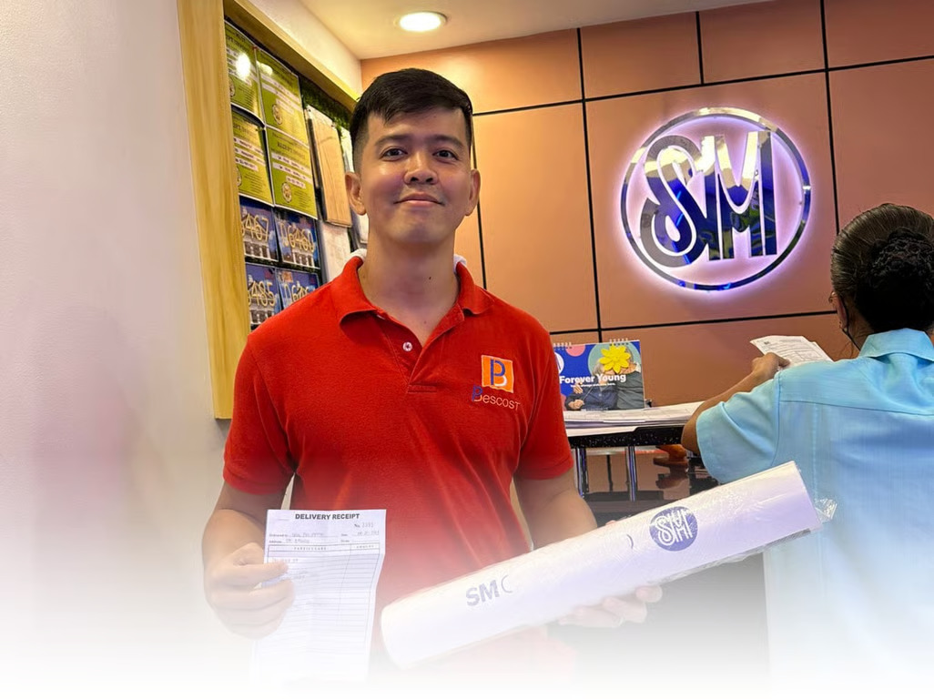 Jim Besinio, CEO and founder of Bescost Printing