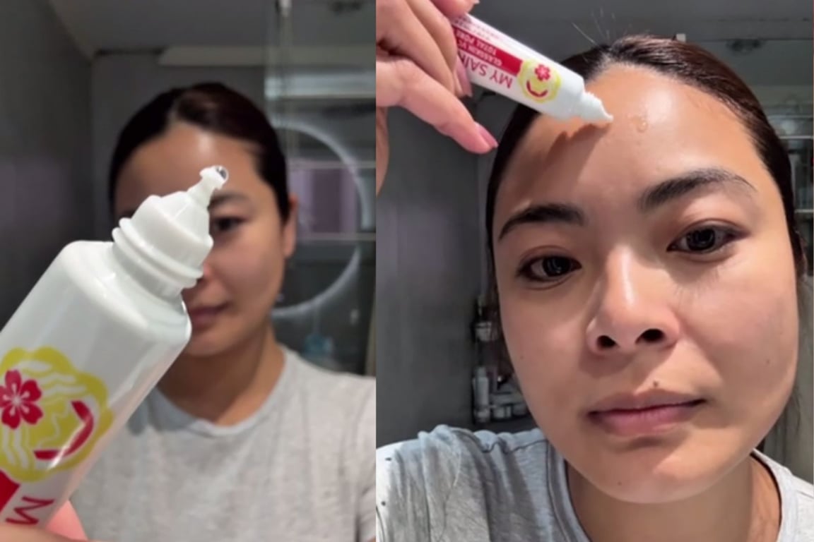 Ms. Maxine Medina has simplified her skincare routine by incorporating Glasskin VC Essence Total Pore Care making her daily regimen both effective and easy to follow.