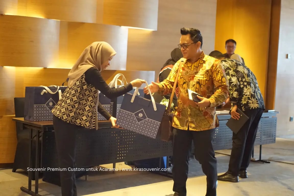 Kira Souvenir dipercaya untuk pengadaan souvenir acara Bank Indonesia (sumber: dok. Kira Souvenir)