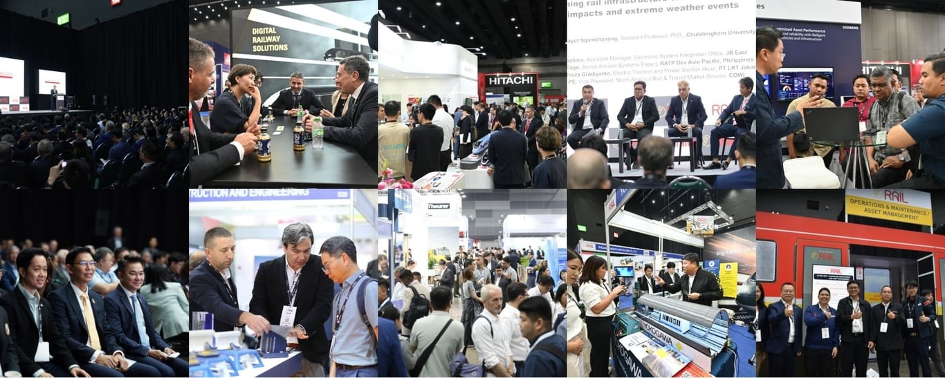 ข่าวประชาสัมพันธ์อย่างเป็นทางการ: การรวมตัวครั้งใหญ่ของอุตสาหกรรมระบบรางที่เอเชีย พ…