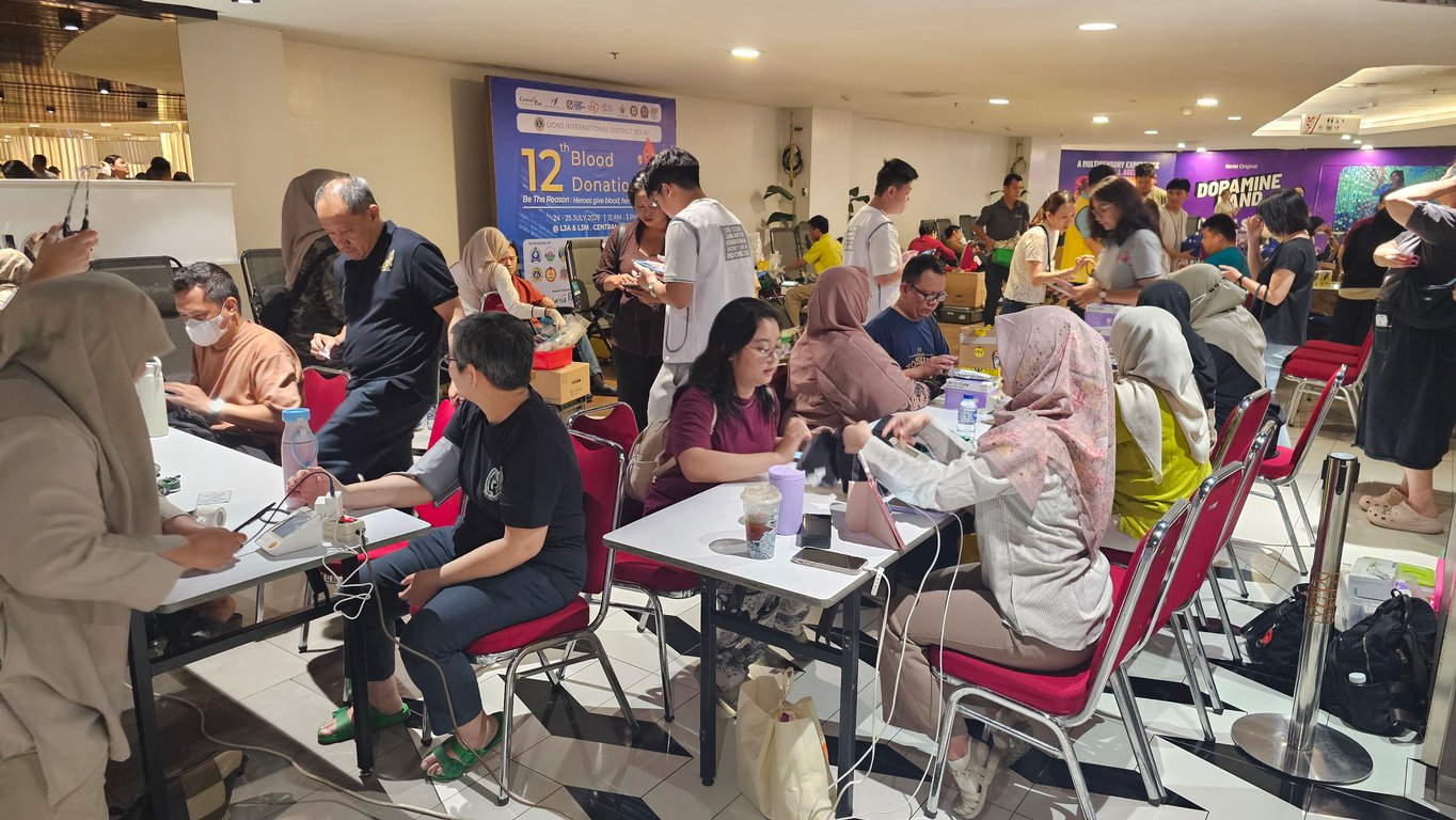 Proses screening sebelum donor darah