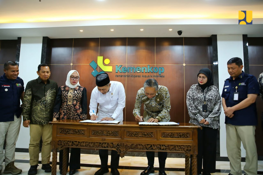 Kanan – Bapak Dody Hanggodo Menteri Pekerjaan Umum