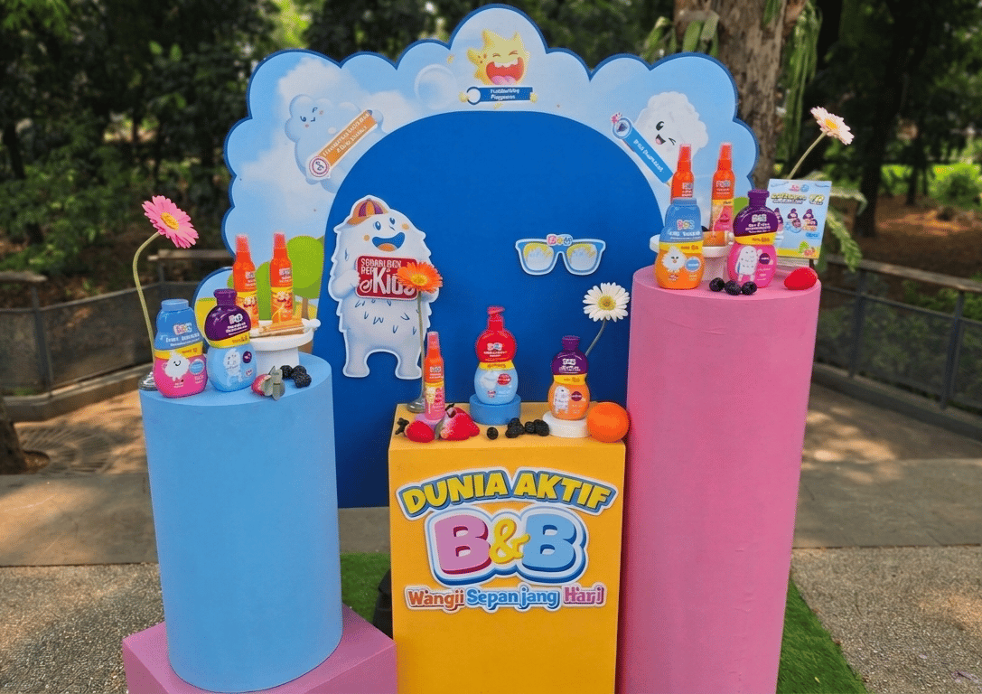 Rangkain produk personal care anak aktif&nbsp;