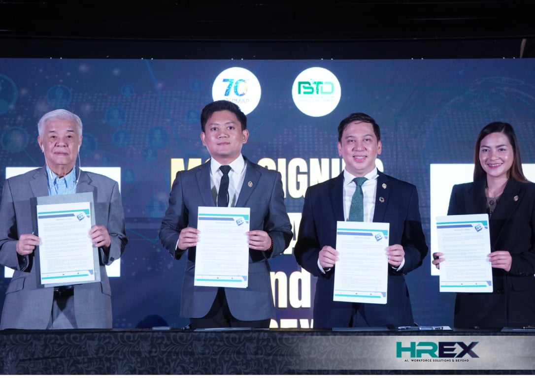 HREX Memorandum of Agreement Signing with People Management Association of the Philippines