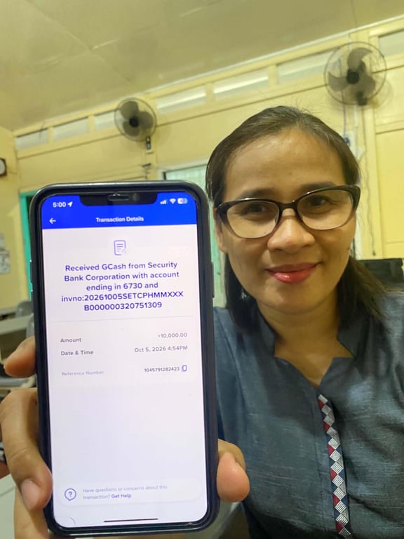 Wyzyn Patosa from Surigao City, winner of Ginto Privilege Club's ₱10,000 Ginhawa Support Draw on October 1, 2026