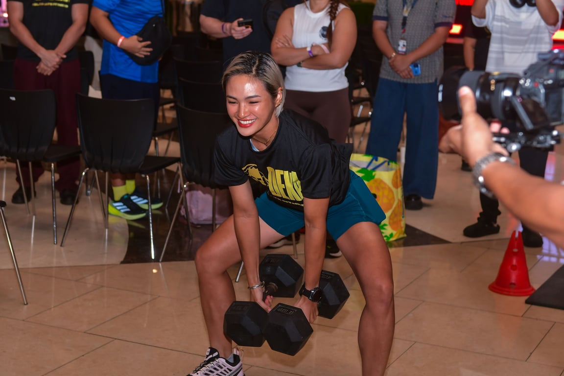 Marline Capones - Weighted Burpee
