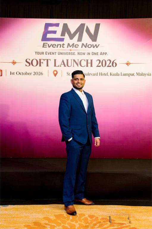 Mr. Murali Kathegesen (Founder and Managing Director, Event Me Now Sdn Bhd)