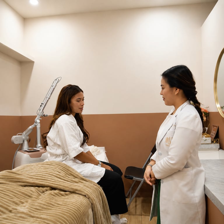 Every newly introduced treatment begins with a professional consultation to develop an individualized care plan.