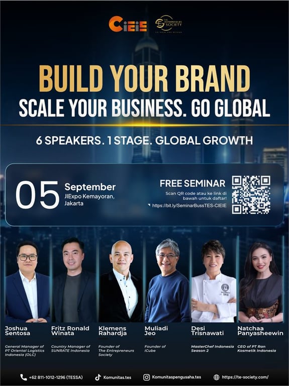 TES Hadirkan Rangkaian Forum Bisnis Internasional dan Seminar Global Growth di CIEIE 2026
