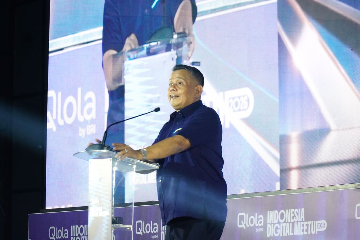 Wakil Menteri Usaha Mikro, Kecil, dan Menengah Helvi Yuni Moraza memberikan sambutan pembukaan dalam Indonesia Digital Meetup 2026 (IDM26) di Smesco Indonesia, Jakarta, Kamis (15/10/2026).