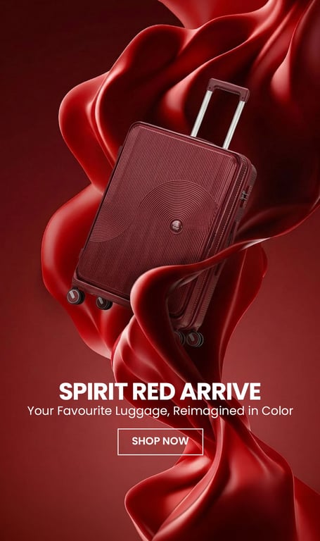Case Valker introduces the bold new Spirit Red EVE2 FrontFlip™ luggage collection — a stylish and functional travel companion designed for modern Malaysian travellers seeking standout colours, easy baggage identification, and smarter travel convenience.