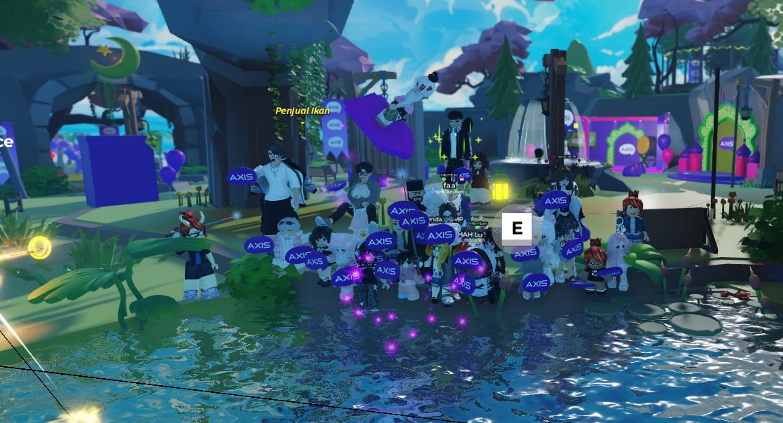 Aktivitas memancing di map Indo Chat