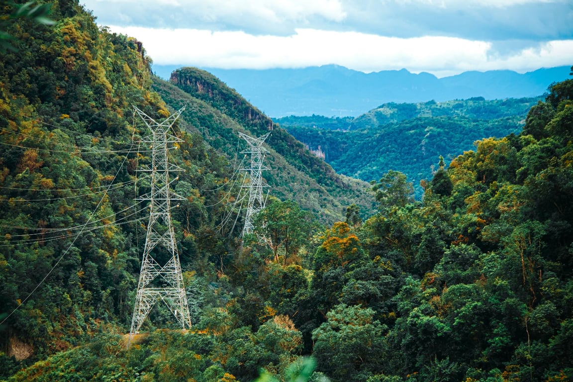 Transmission Line (TL) 275 kV Payakumbuh–Garuda Sakti. Dok. Istimewa