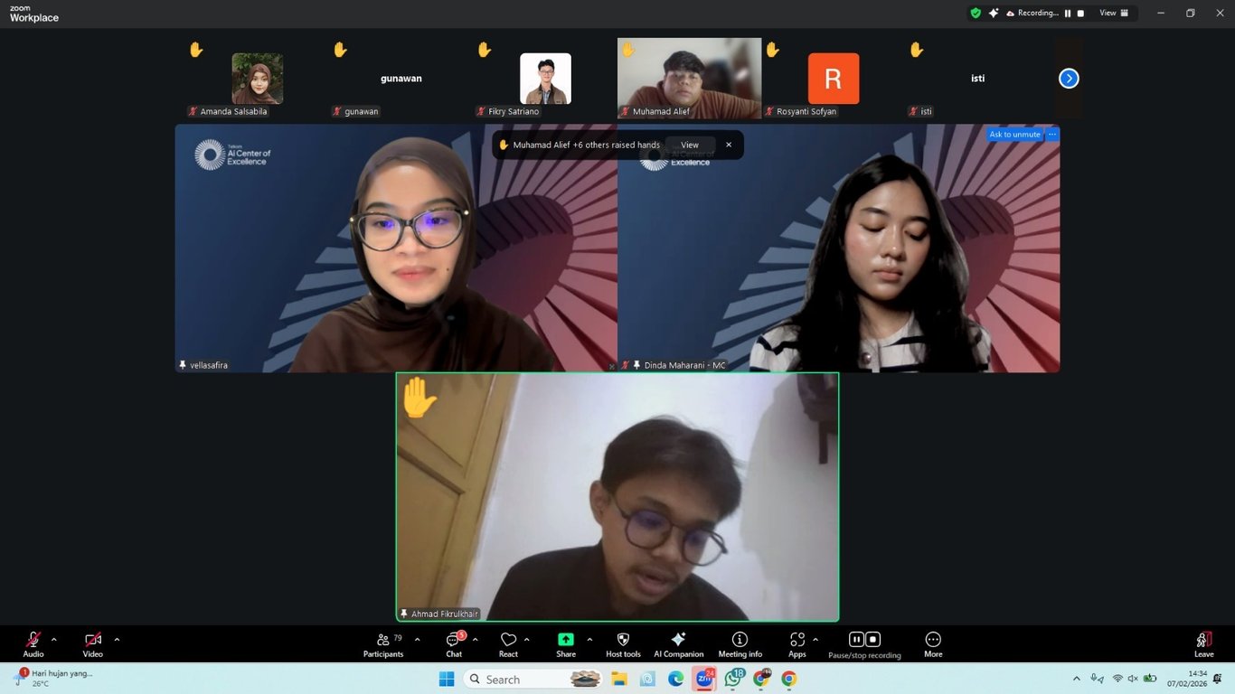 Rangkaian pertama AI Connect: From Idea to Income bersama Vella Safira