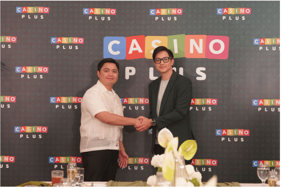 For Casino Plus, the renewed partnership reflects more than a successful endorsement — it represents a long-term collaboration built on credibility, trust, and shared values. Casino Plus Head of Branding Roj Tirona with Alden Richards on July 23, 2026.