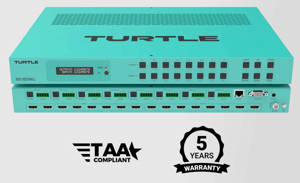 Video Processor - Turtle AV - MLV Teknologi