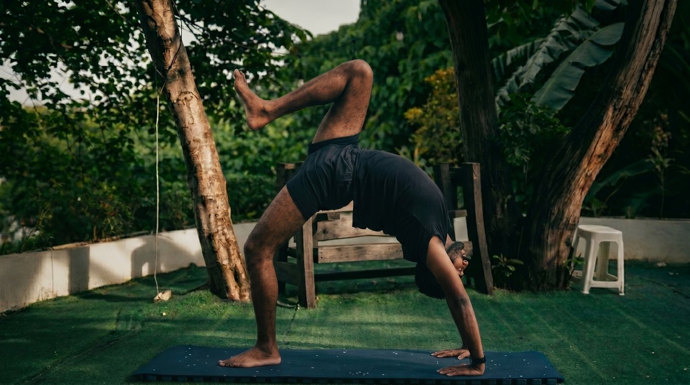 Yogi Kirtti Anand brings over seven years of traditional teaching experience rooted in authentic Indian yoga lineage.