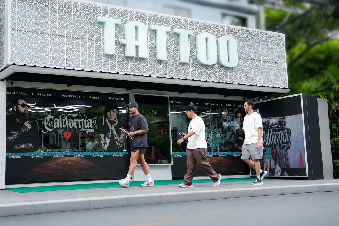 A clean, modern studio environment is one of the first signs of a professional tattoo studio committed to client safety and comfort.  
