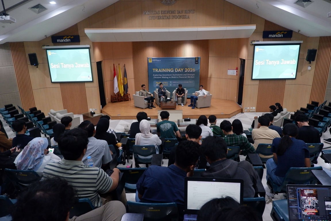 Rangkaian kegiatan literasi kripto dalam program Bulan Literasi Kripto (BLK) 2026 di Universitas Indonesia, Depok. Sumber: Tokocrypto.