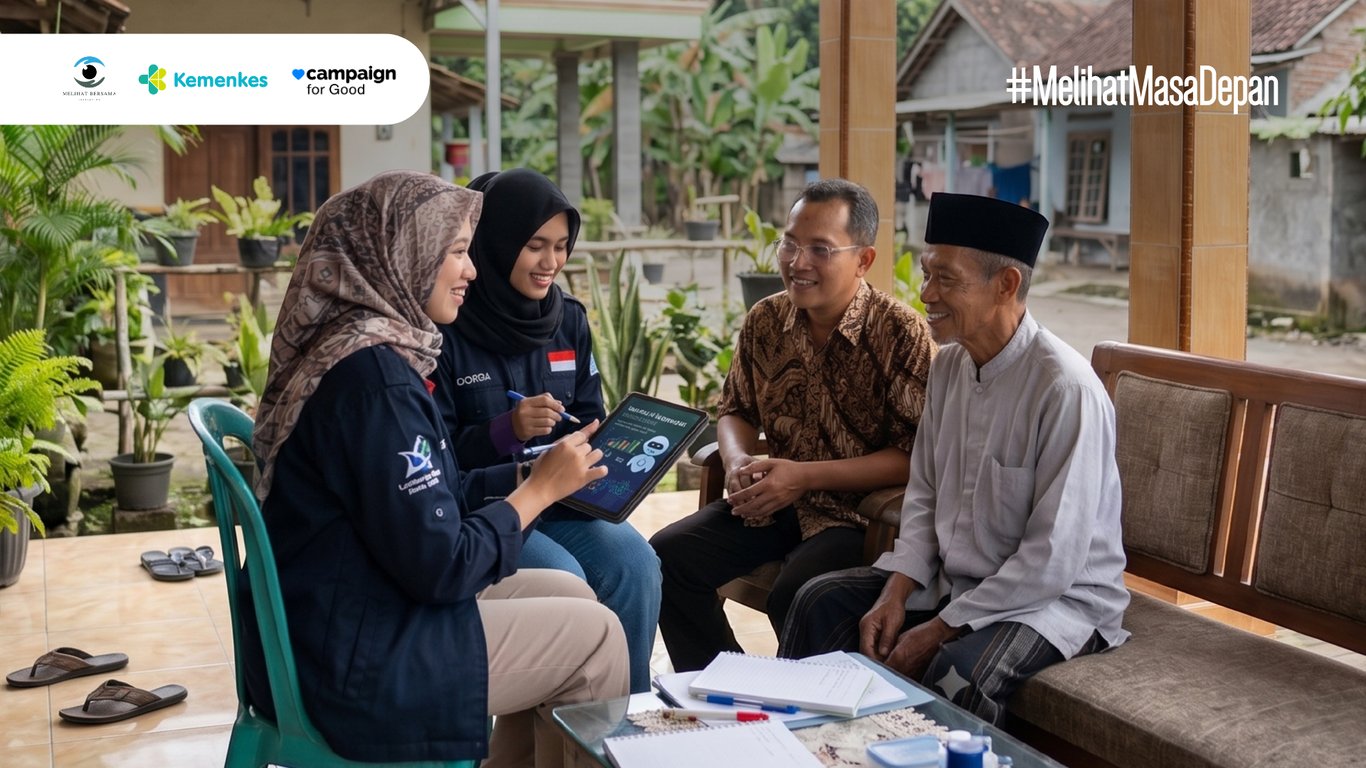 Riset komunitas tentang kesehatan mata