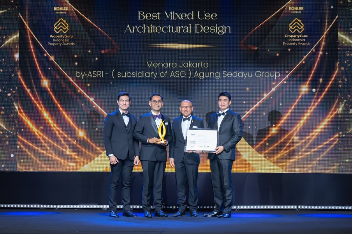 Penghargaan Best Mixed Use Architectural Design kepada Menara Jakarta