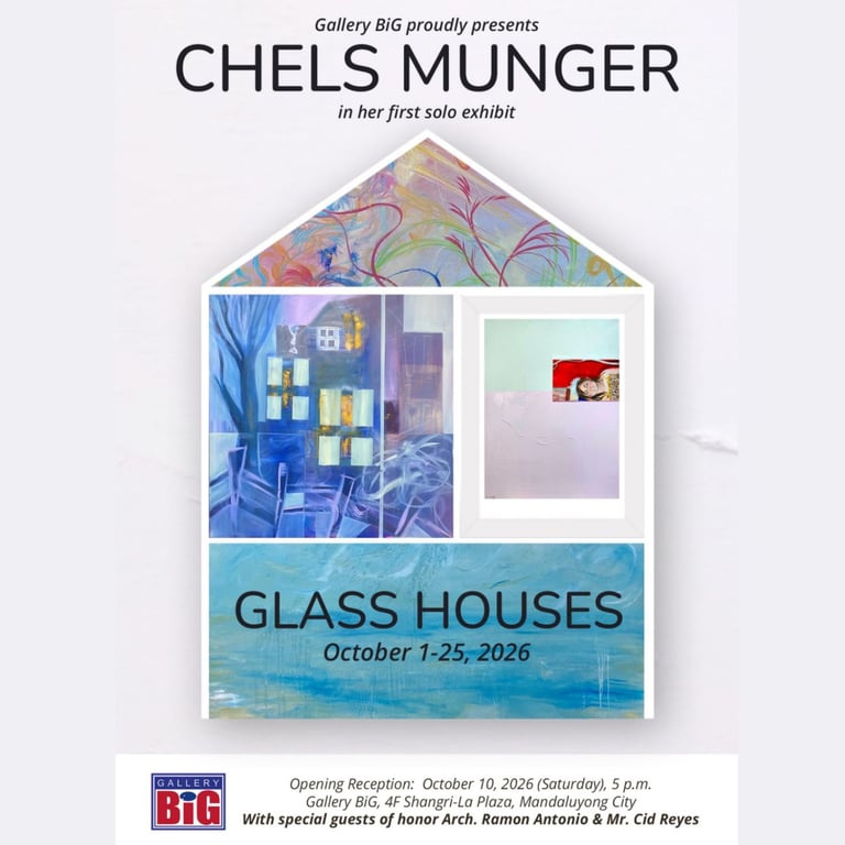 No Room for Nonchalance in Fil-Am Visual Artist Chels Munger’s First Solo Exhibition, "Glass Houses"