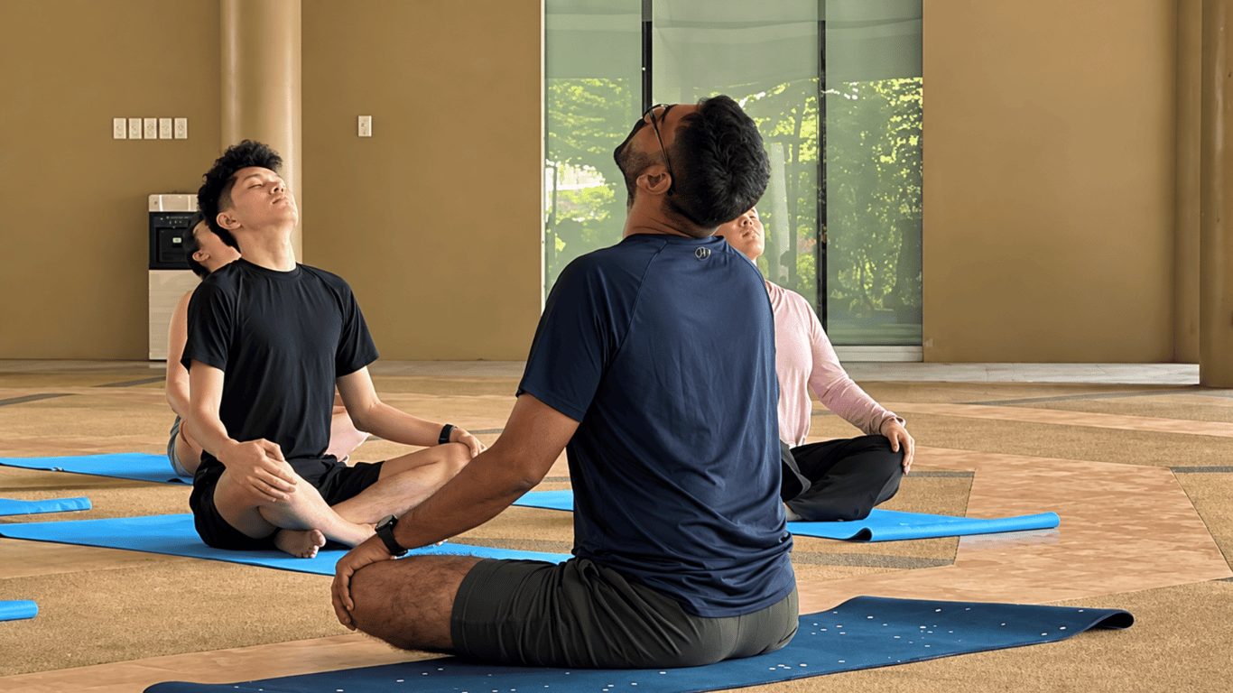 As Holiday Anxiety Peaks, Two Students Find Steadier Sleep Through Traditional Yoga in Taytay