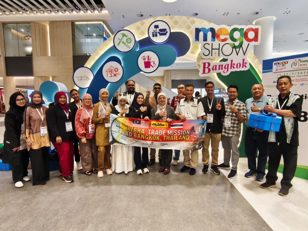 Delegates of the Hosted Buyer Programme during the Mega Halal Show Bangkok. 