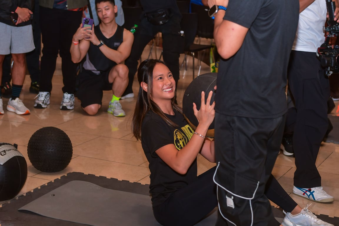 Kaizen Dela Serna - Ball Sit Up