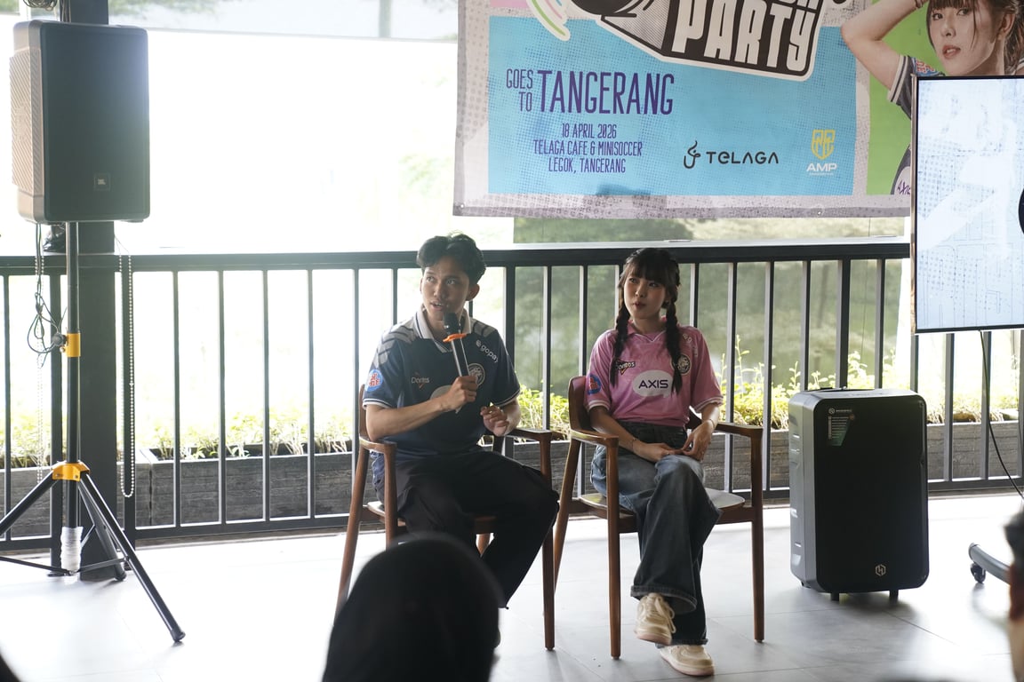 EVOS GOPAY Watch Party Goes to Tangerang menggandeng Swaylow dan Mira untuk menunjang kemeriahan acara