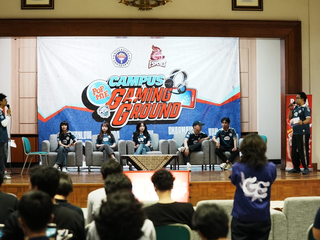 Kolaborasi Pop Mie Campus Gaming Ground dengan Universitas Gunadarma