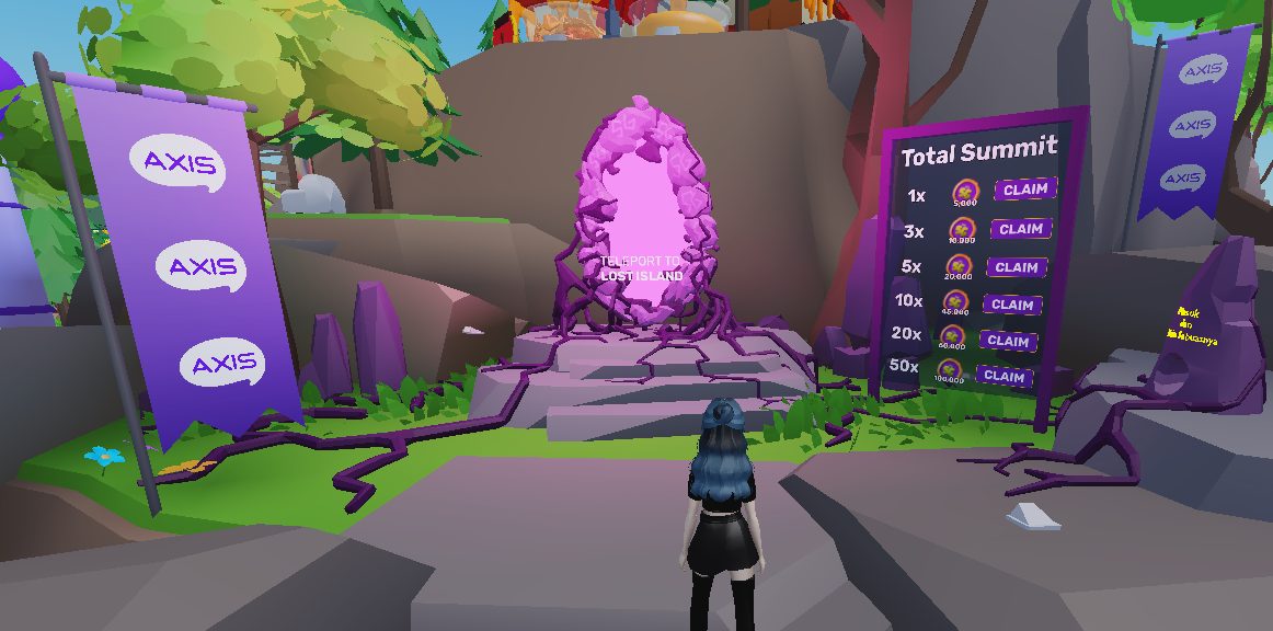 Teleport dari map Indo Voice ke Lost Island