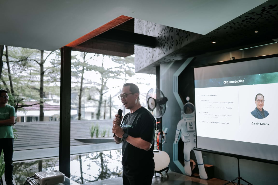 CEO Tokocrypto, Calvin Kizana, mengatakan investor kripto di Indonesia tidak panic selling. Sumber: Tokocrypto.