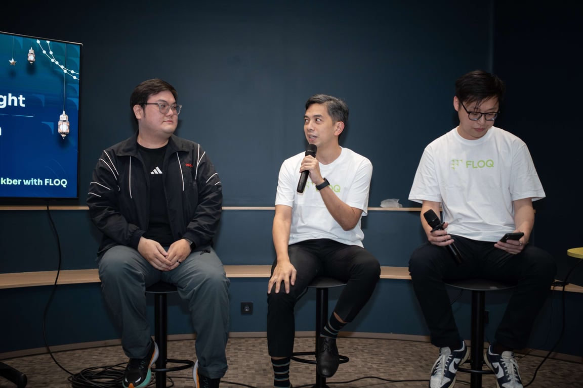 CEO dan Founder FLOQ, Yudhono Rawis, menjelaskan perkembangan terkini industri kripto di Indonesia. Foto: FLOQ.