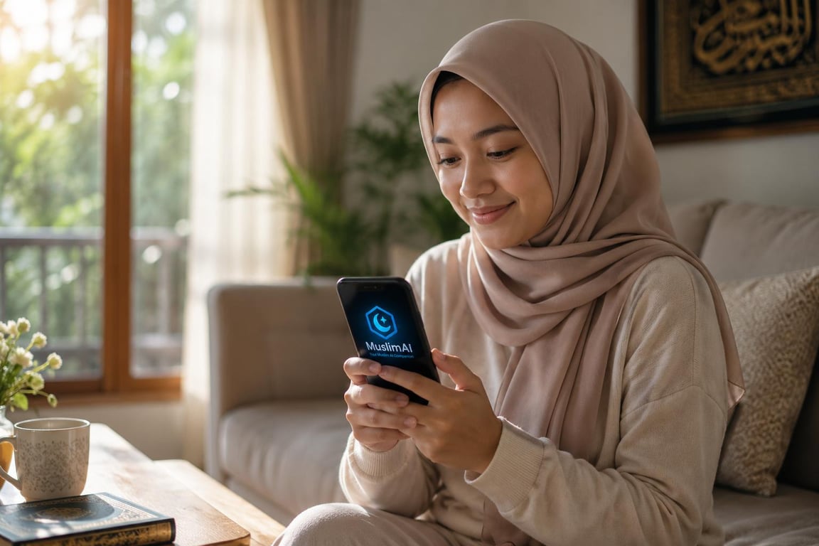A Muslim Woman who Feels Accompanied at All Times