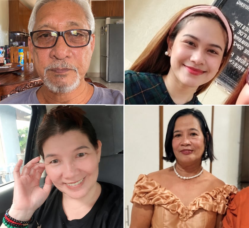 Four of the five ₱500 GCash Bonus Reward winners from Ginto Privilege Club's first Ginhawa Support draw held on October 1, 2026. All five winners completed verification and received their prizes.