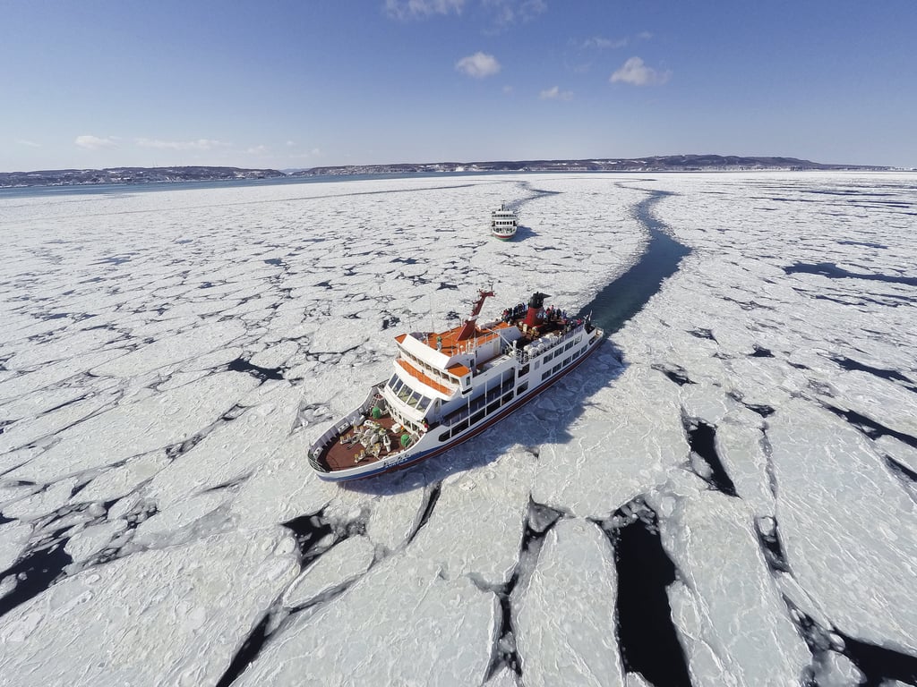 a cruise aboard the Aurora Drift Ice Sightseeing Icebreaker