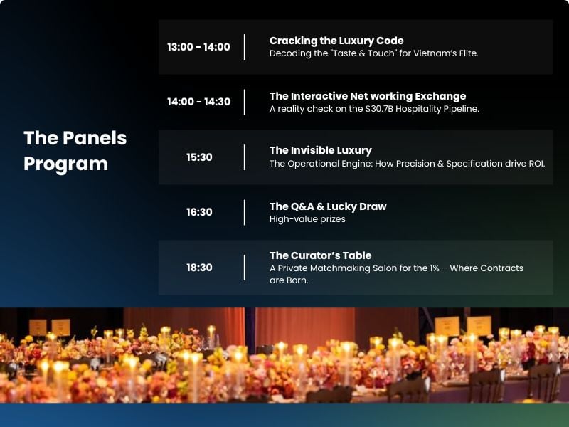 <i>Nội dung hội thảo Giải mã mật mã của giới tinh hoa tại FHV 2026</i>