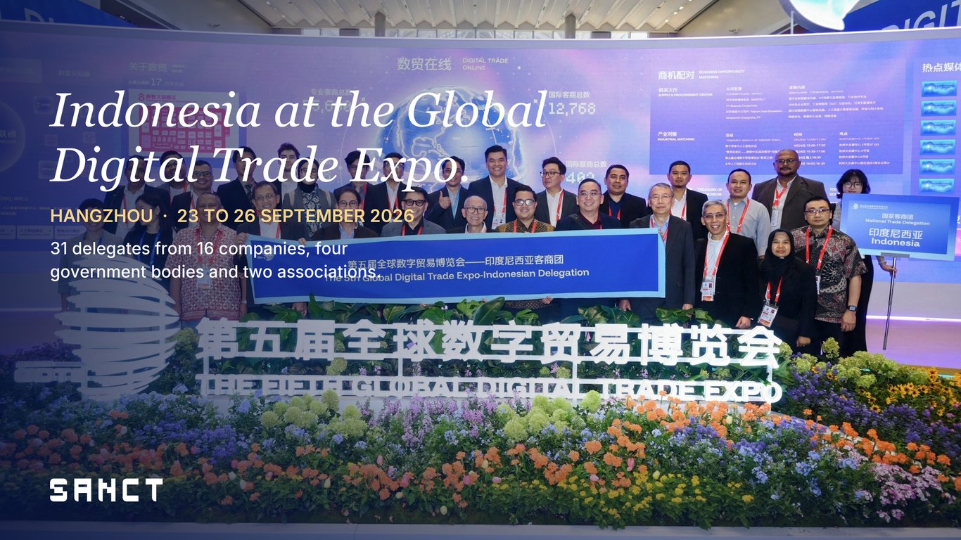 Sixteen companies, four ministries and agencies, two associations: inside the Indonesian delegation to Hangzhou's Global Digital Trade Expo